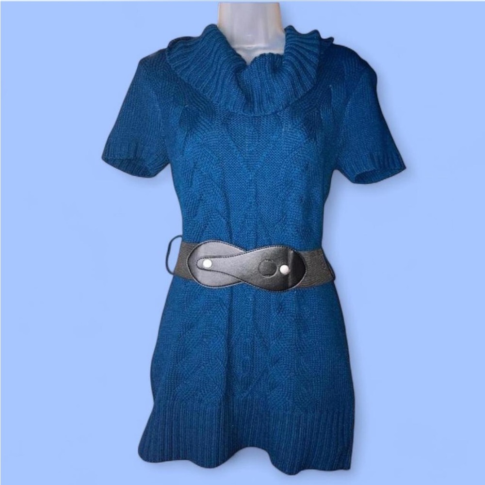Nobo Tunic Short sleeve belted Sweater Junior M 7-9